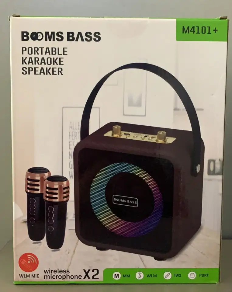 Колонка музыкальная беспроводная с караоке, фотография 1