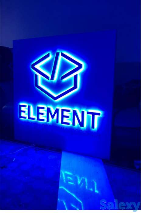 Установка наружной рекламы объемными буквами, фотография 2