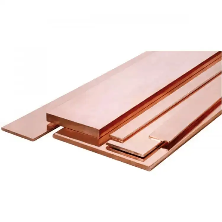 Полоса шина медная Ширина: 80; 30; 100..., Толщина: 8; 12,5; 6..., фотография 1