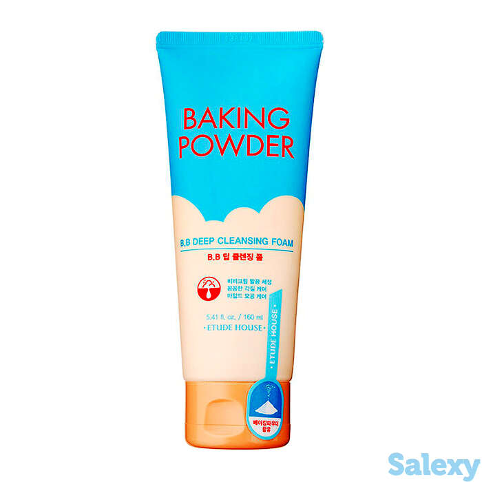 Пенка для умывания etude house baking powder bb deep cleansing foam (160 мл), фотография 1