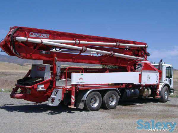 Услуги, аренда, заказ автобетононасоса, фотография 2