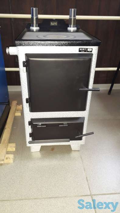 WIRT Taiga – серия котлов твердотопливных кВт. Отопление S от 50 до 1000 м2. Комплектуется термометром, фотография 5