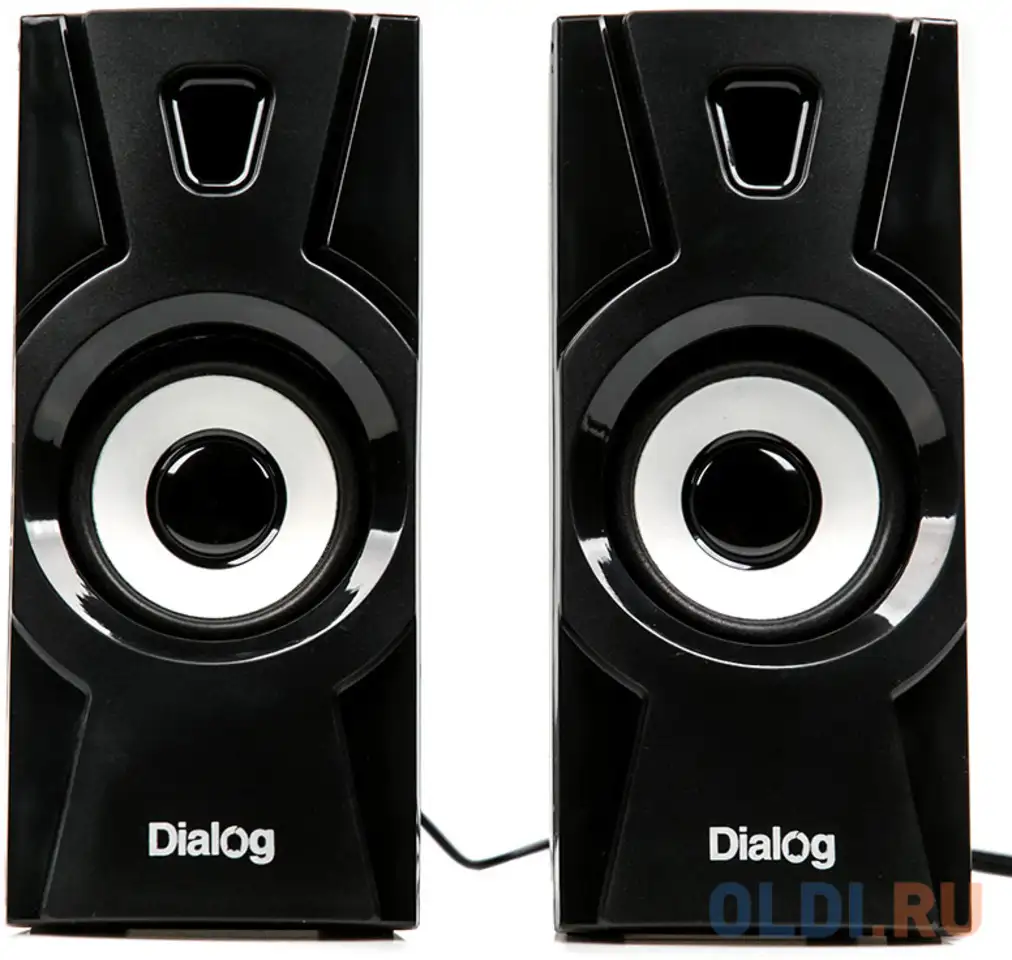 Колонки dialog stride ast-10up черные 2.0 (10w rms, usb), фотография 1
