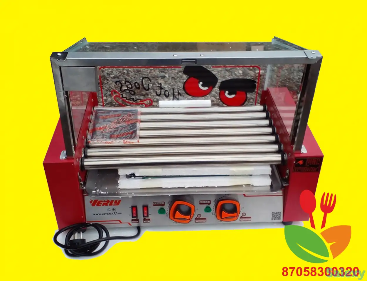 Роликовый гриль для сосиок WY-007D, фотография 2