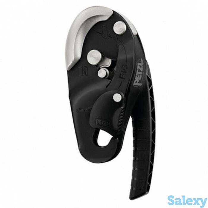 Страховочно-Спусковое Устройство Petzl Rig Black, фотография 1