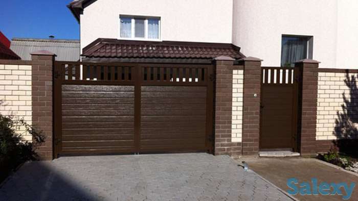 установка и наладка автоматических ворот ( гаражные, уличные, промышленные, противопожарные, скоростные, секционные), фотография 1