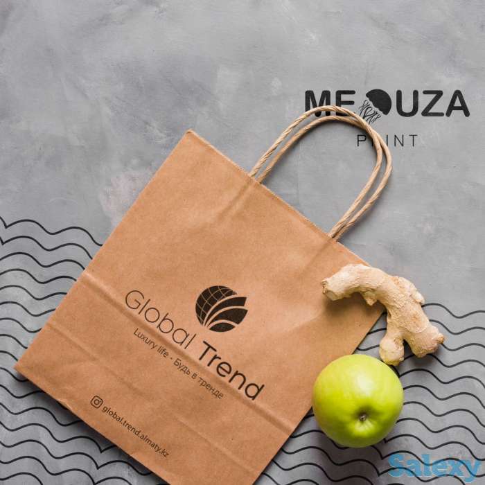 пакет с логотипом, фотография 5