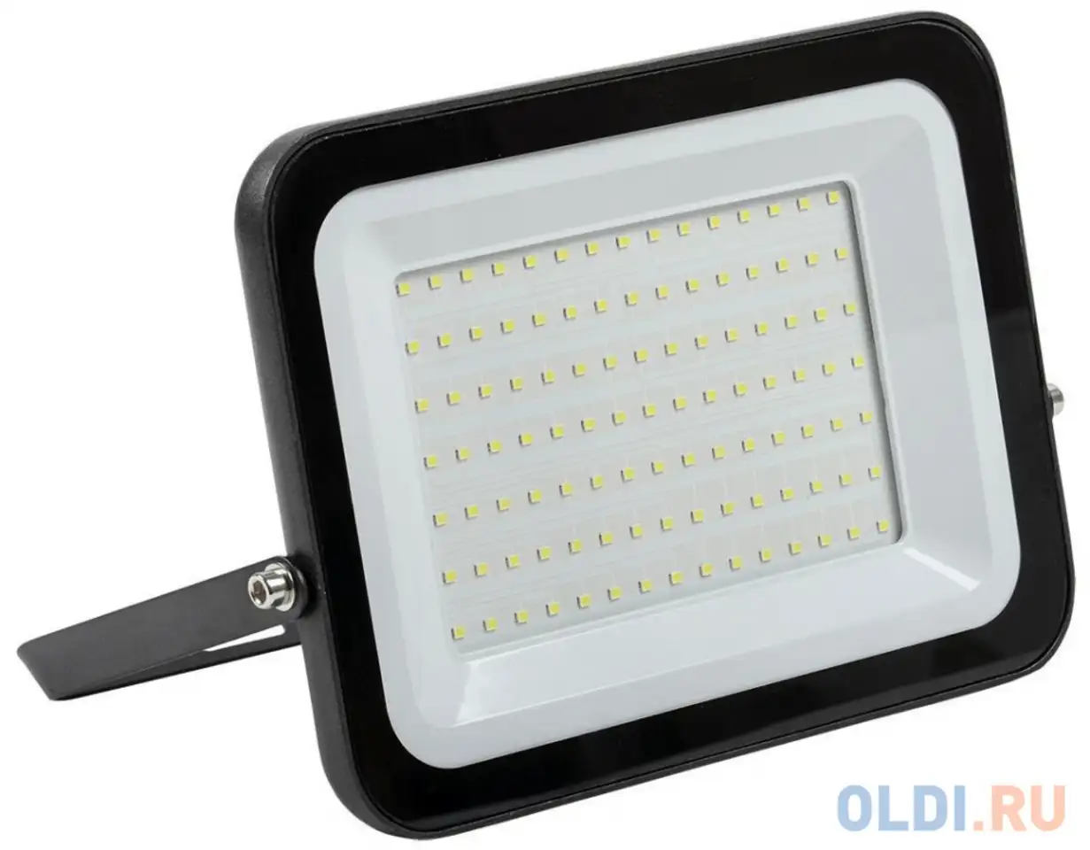 Iek lpdo601-100-65-k02 прожектор сдо 06-100 светодиодный черный ip65 6500 k iek, фотография 1