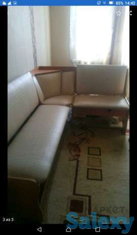 Мягкий уголок для кухни, фотография 1