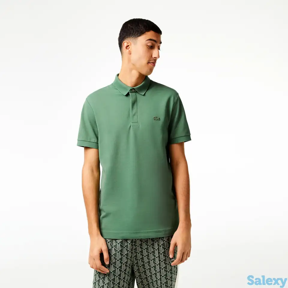 Мужское поло lacoste paris polo regular fit, фотография 1