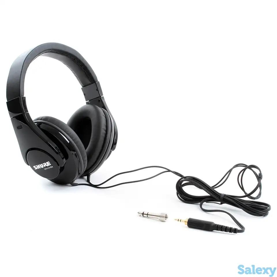 Охватывающие наушники shure srh240, фотография 1
