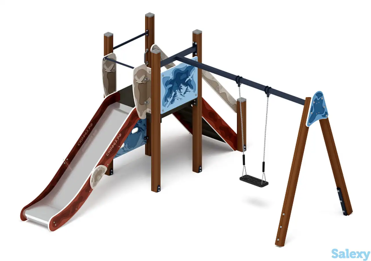 Счастливое детство (алтай) - дик 2.01.03-04 - игровой комплекс h=1200, фотография 1