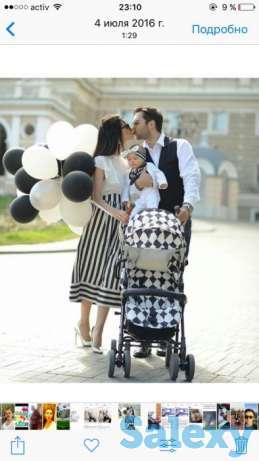 Прогулочная коляска Elodie Details Stockholm Graphiс Grace, фотография 1