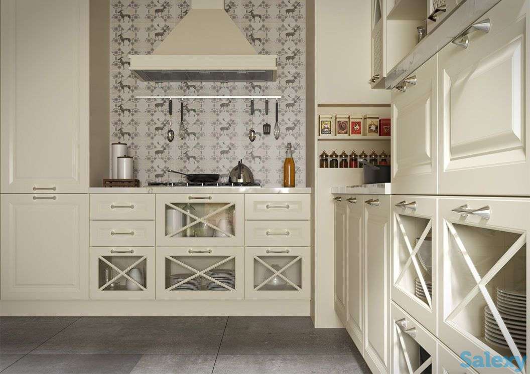 Кухонные крашеные фасады МДФ на заказ, фотография 2