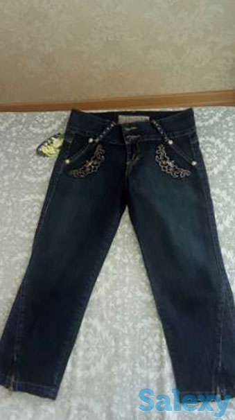 Продам или обмен новые джинсовые бриджи., фотография 1