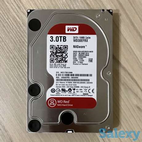 Жесткий диск WD30EFRX RED 3TB, фотография 1