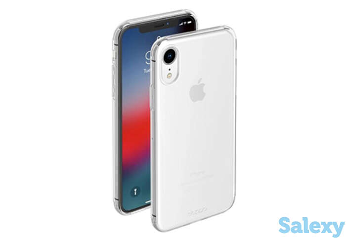 Чехол deppa gel case для apple iphone xr (87170). прозрачный, фотография 1