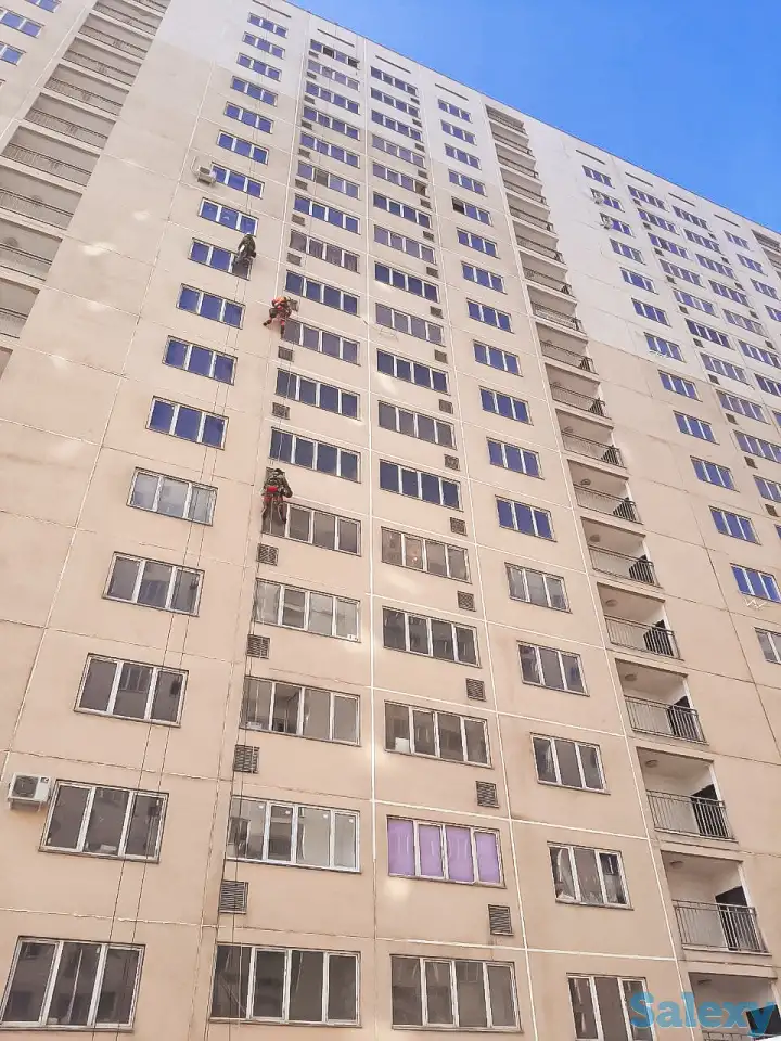 Герметизация межпанельных швов / Ремонт рустов / Высотные работы / Альпинисты, фотография 3