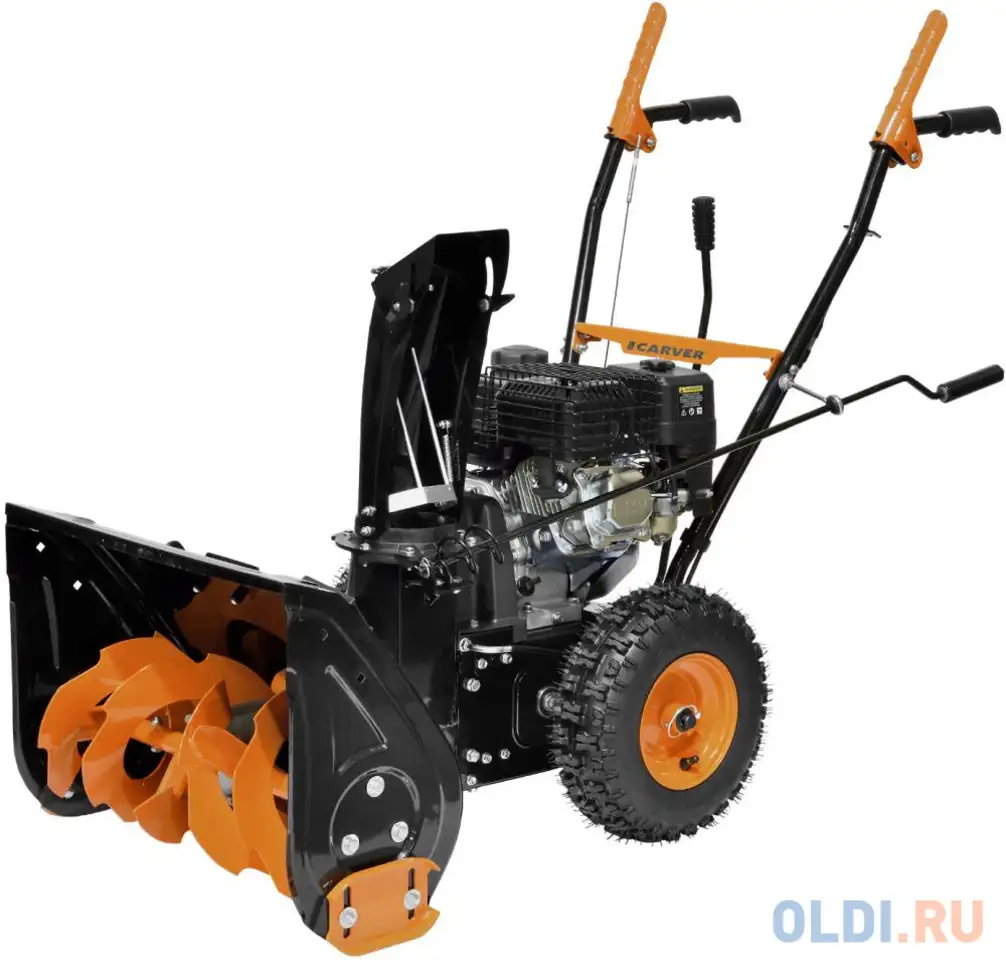 Снегоуборщик бензин. carver stg 756 7л.с., фотография 1