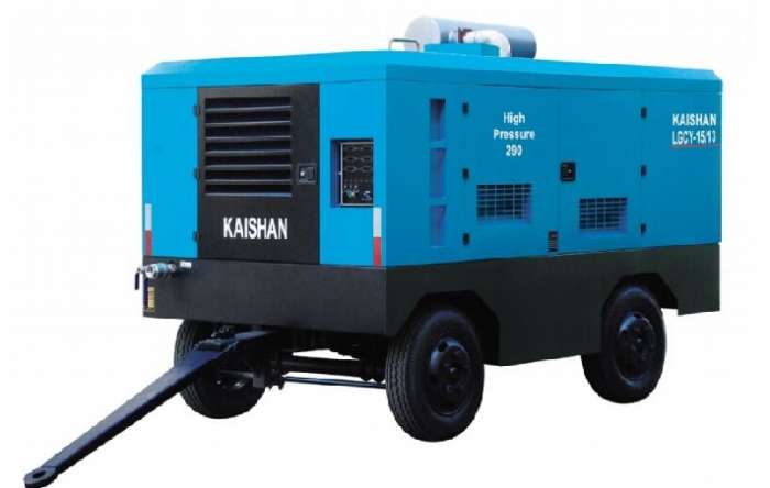 Мобильный дизельный компрессор lgcy-22/20 марки «кайшан», фотография 1