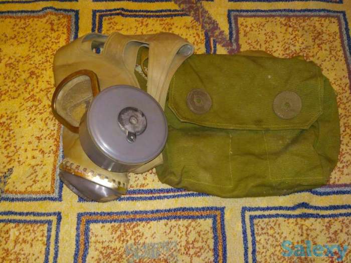 Новые противогазы 185 штук 2005 года производства город Пермь. Реальному покупателю в оптовых объемах скидка, фотография 1