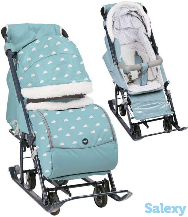 Санки-коляски Ника (Nika), Pikate! В Аксу. В Рассрочку и Кредит!, фотография 1