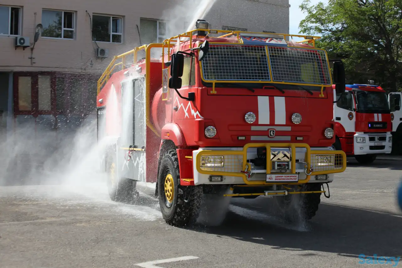 Автоцистерна пожарная АЦ 3,0-50/4 на базовом шасси КамАЗ-43502 «Крона», фотография 5