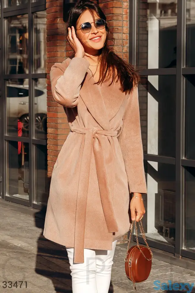 Пальто gepur с меховым воротником, фотография 1