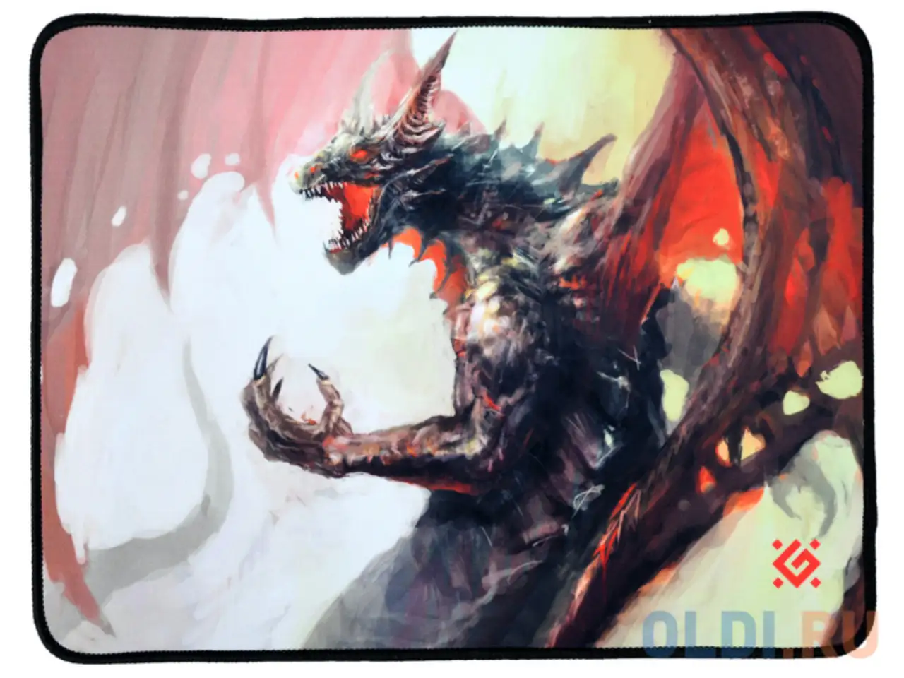 Коврик игровой dragon rage m 360x270x3 мм, ткань + резина defender, фотография 1