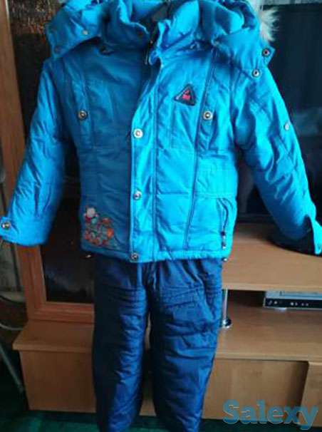 Продам детский мальчиковый зимний комбинезон, фотография 1