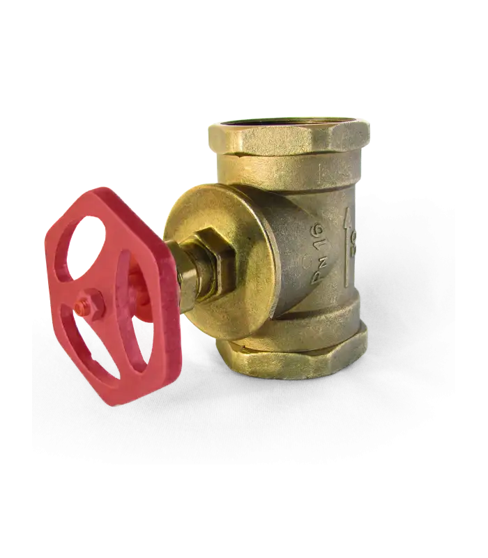 Клапаны муфтовые латунные, D 10-200 мм, Вид: угловой; обратный..., Давление: Ру16..., Марка: 16б1бк..., фотография 1