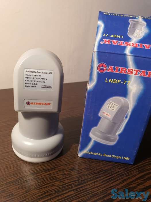 Спутниковая Lnb Ku Band 1 выход, конвертер,пушка на отау универсальная, фотография 6