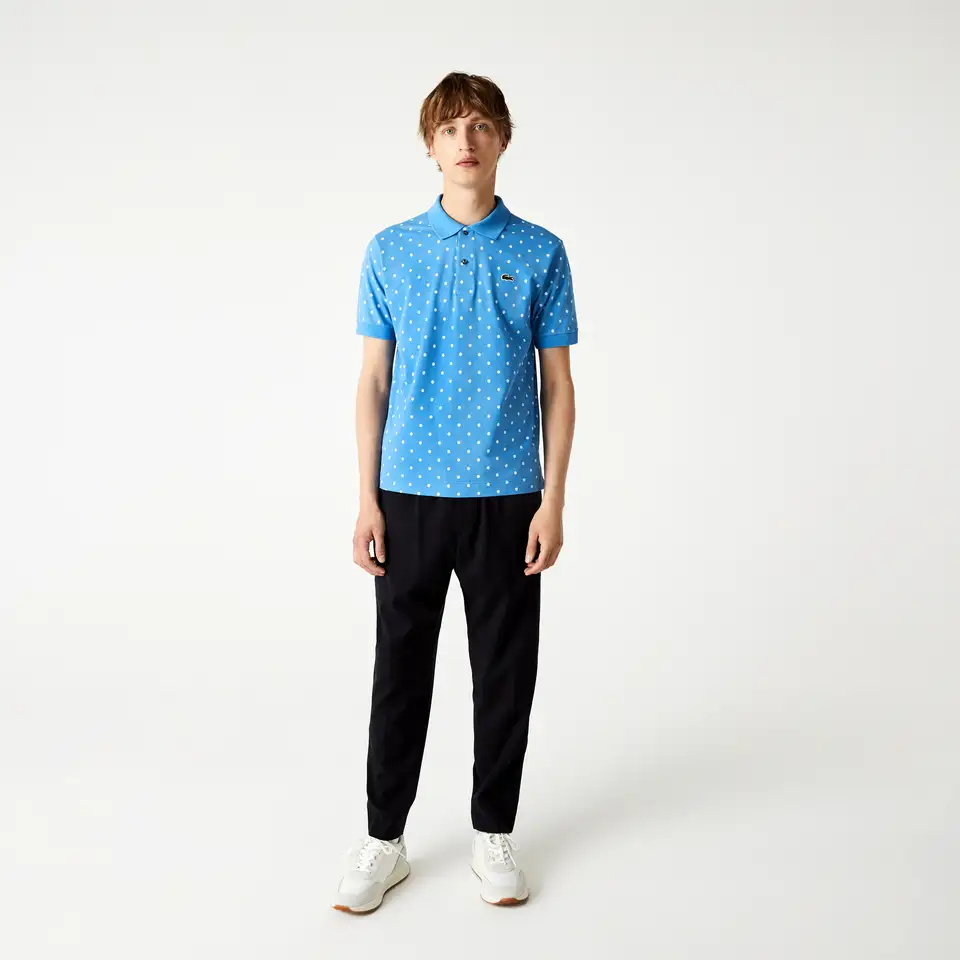 Мужское поло lacoste classic fit, фотография 1