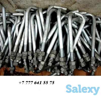 Фундаментные анкерные болты тип 1,2 М 24х1500 ГОСТ, фотография 1