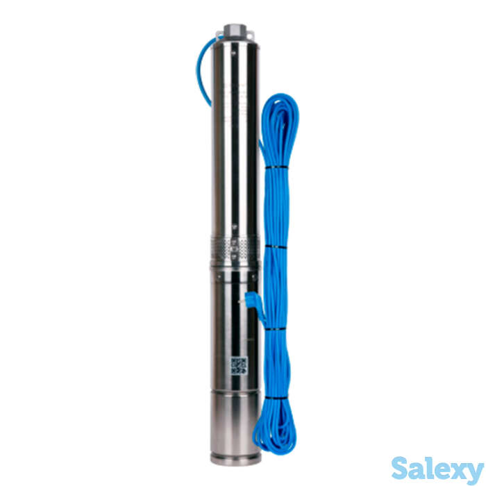 Скважинный насос aquario asp1.8e-25-90 со встроенным конденсатором, фотография 1