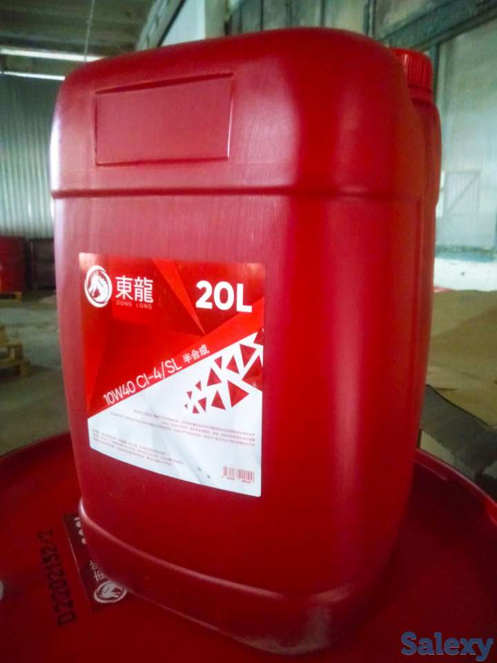 Моторное масло 10W-40 полусинтетика Super 8 CI-4/SL DONG LONG_канистра 20л., фотография 2