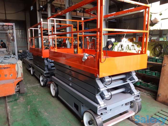 Электрический ножничный подъемник 3J tech JC-35 12м (Южная Корея), фотография 1