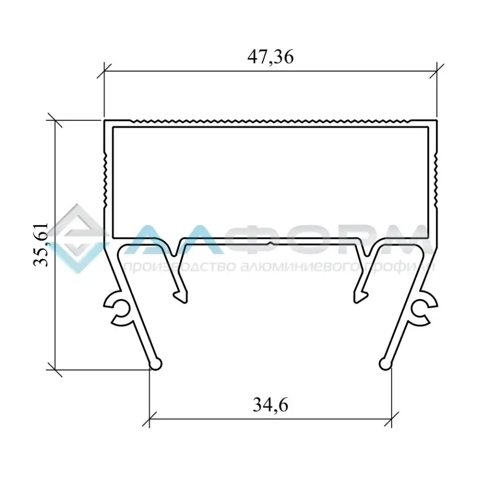 Профиль гамма Световые линии Gamma 35, фотография 2