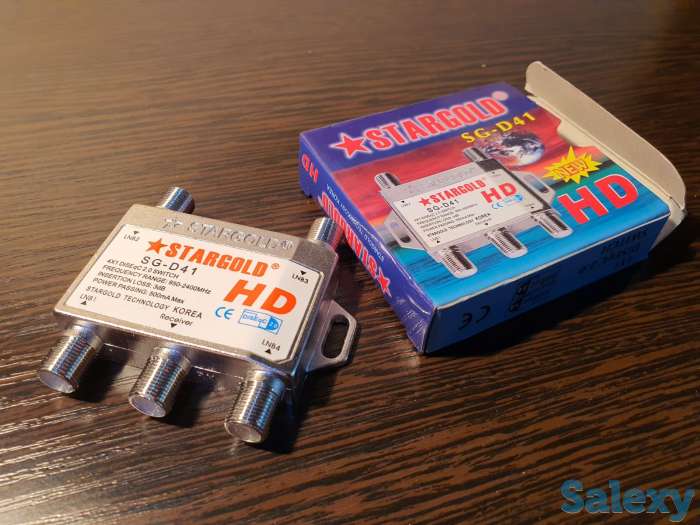 Коммутатор СВИЧ 4-1, Переключатель, спутниковый свич , фотография 1