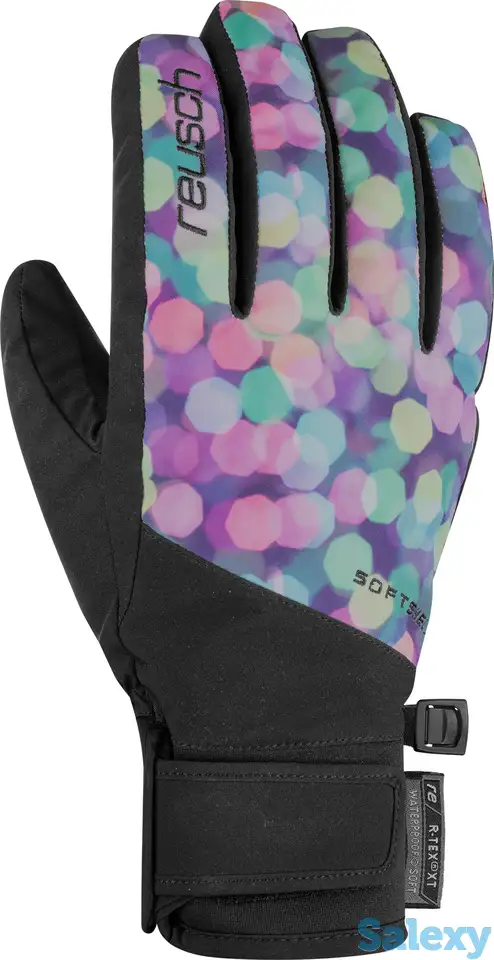 Перчатки reusch 21-22 britney r-tex xt black/multicolour, фотография 1