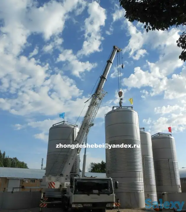 200Т ЦКТ Танк брожения для пивзавода Резервуар для брожения и дображивания пива бродильный чан, фотография 1