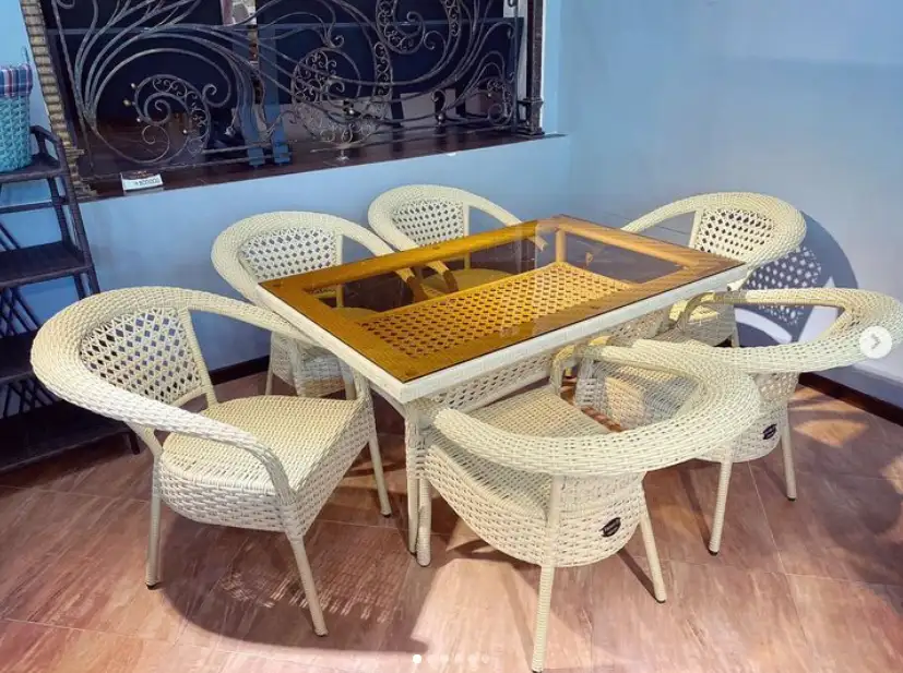 Элегантные столы и стулья из ротанга  идеальное сочетание стиля и комфорта!, фотография 7