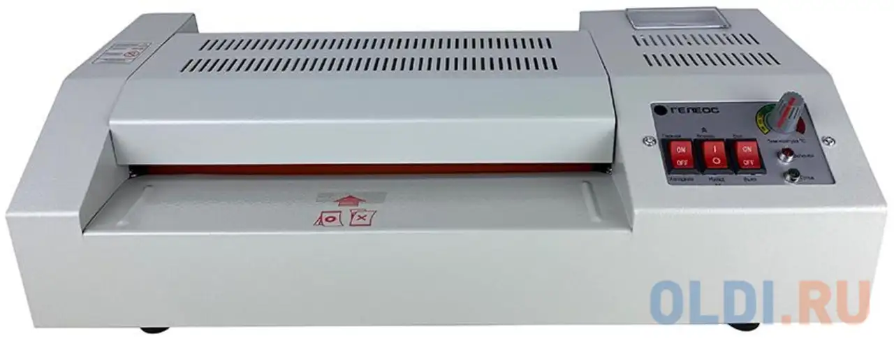 Ламинатор гелеос лм a4 про, а4, 2х250 (пленка 60-250мкм), 620 мм/мин,, фотография 1