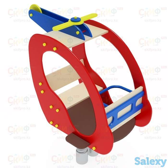 Качалка на пружине Вертолётик ИО 221, фотография 1