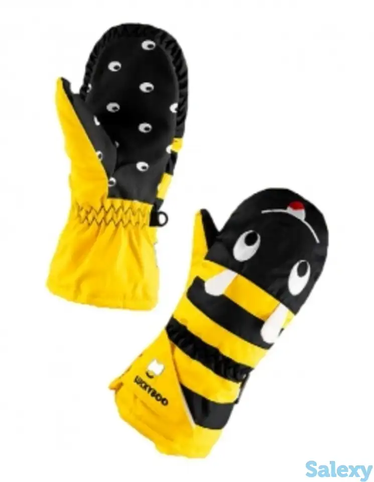 Варежки luckyboo 20-21 kids small fingers bee, фотография 1