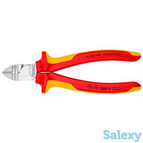 Бокорезы диэлектрические для удаления изоляции 1000v 160 мм  knipex kn-1426160, фотография 2