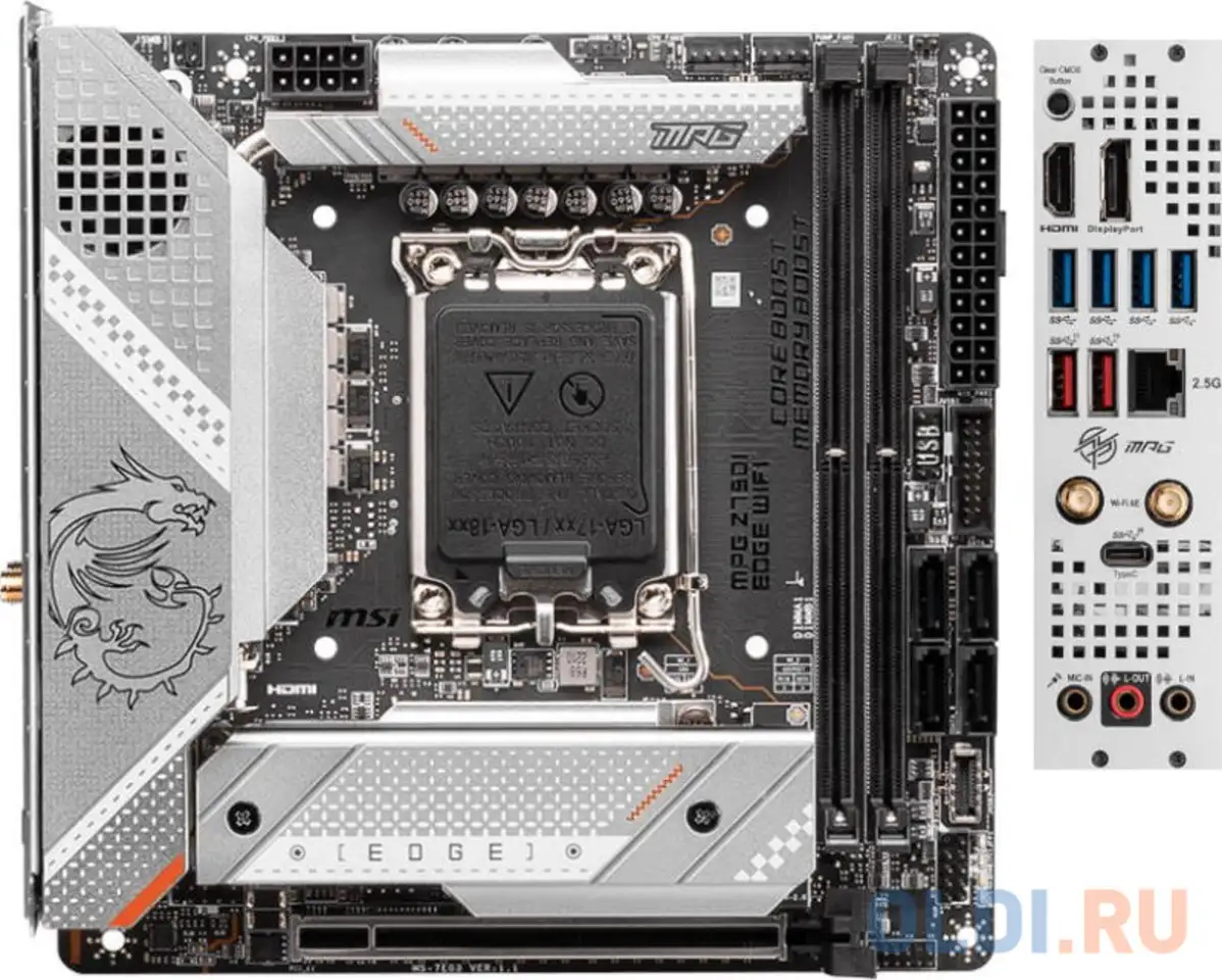 Материнская плата msi mpg z790i edge wifi, фотография 1