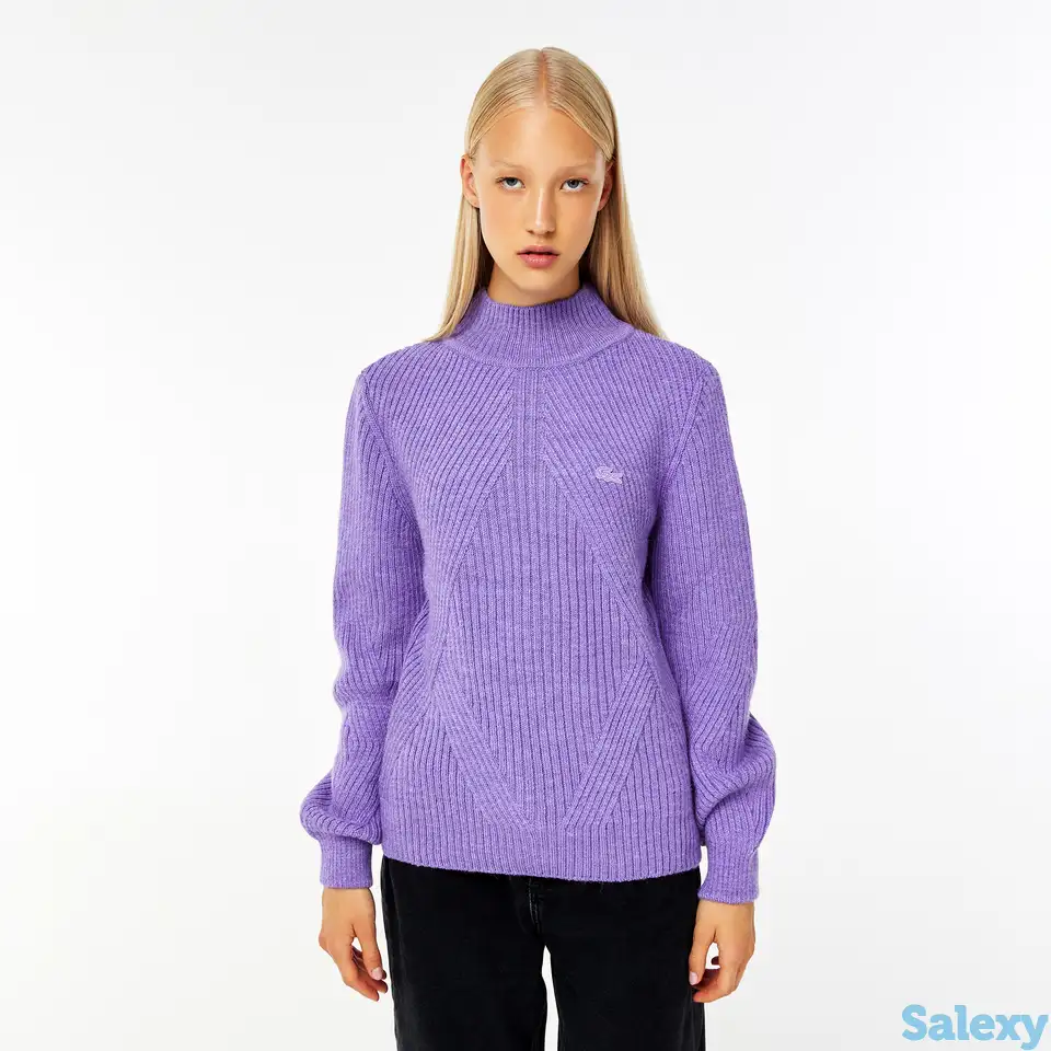 Женский свитер lacoste regular fit, фотография 1