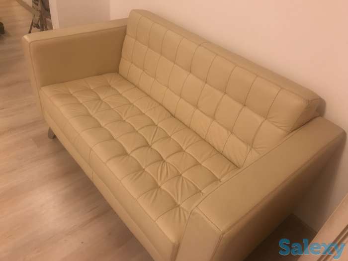 Продаю кожанный диванчик 146/78, фотография 2