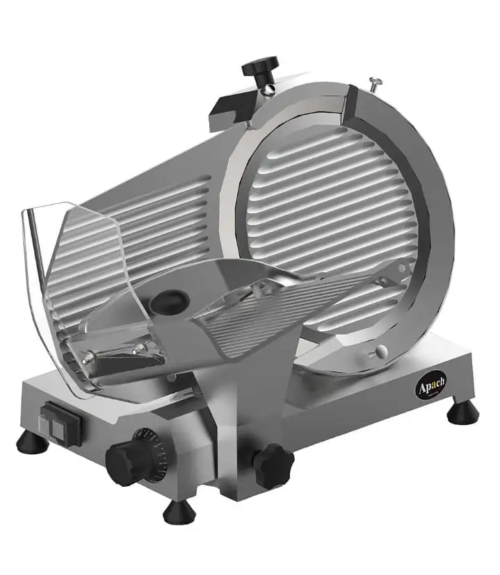 Слайсер Apach ASL250 предназначен для нарезки различных продуктов на предприятиях общественного питания и торговли. Моде, фотография 1